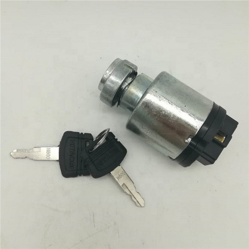 Ignition Switch With 2 Keys For Hitachi Excavators EX-1/2/3/5/6 ZX-1/3 SERIES