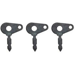 (4) T250 Ignition Key for Ford Mahindra Sky Trak Massey Ferguson Equipment NH