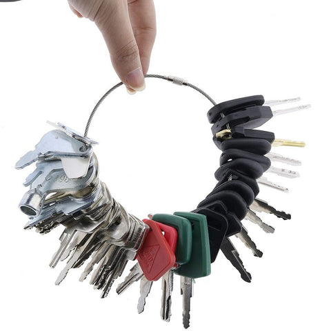 47 Equipment/Construction Ignition Key Set for Bobcat Komatsu New Holl ...