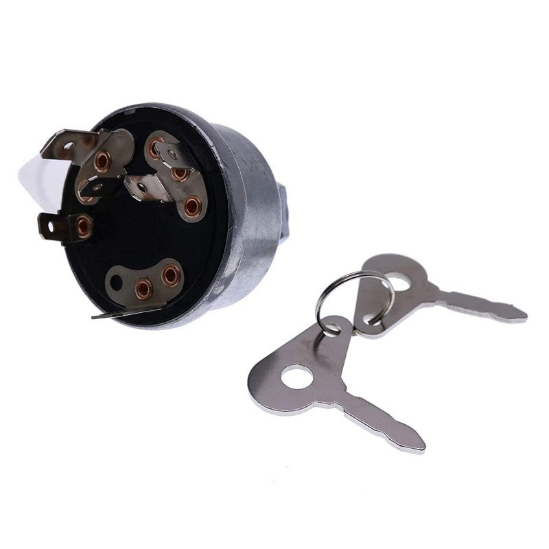 Ignition Start Switch with 2 Keys 707/07500 for JCB 808 805 807B 807 806B 806