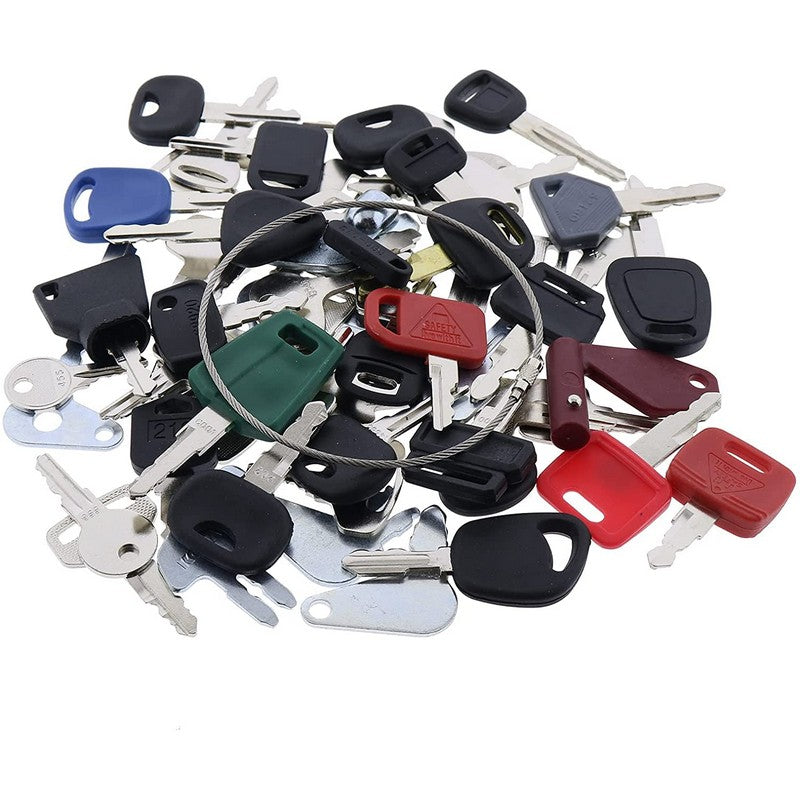 60 keys  for  Heavy Equipment Volvo John Deere Bobcat New Holland Komatsu