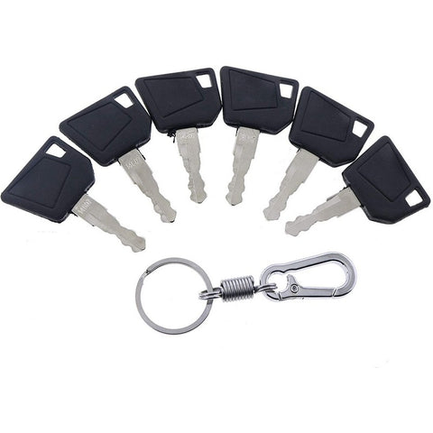 6X Ignition Keys #14607 with Key Chain 701/45501 333/Y1374 331/26790 f ...