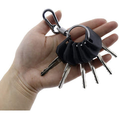 6X Ignition Keys #14607 with Key Chain 701/45501 333/Y1374 331/26790 for JCB 3CX Bomag Dynapac Terex Vibromax NH Ford Moxy Wacker Neuson Hamm Volvo Mini Excavator Bomag Cat  New Holland