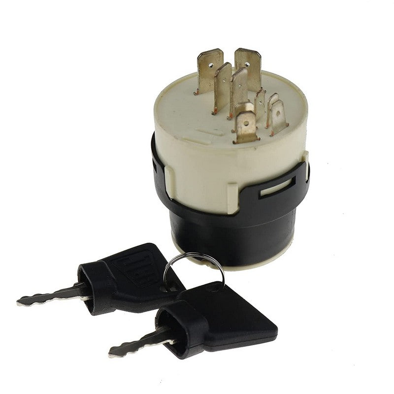 Ignition Switch W/Keys 85804674 for JCB 3CX 4CX New Holland LV60, B110B