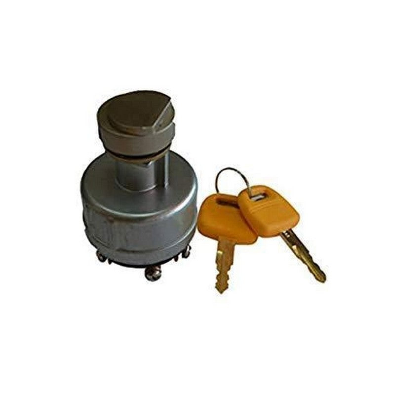 Key Ignition Switch for Excavator Hitachi EX200 EX200-1 with 6 Pins