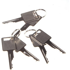 Ignition Key D250 6693241 6709527 for Bobcat 751 753 763 773 863 873 883 963 Skid Steer Loader(10 Pairs)