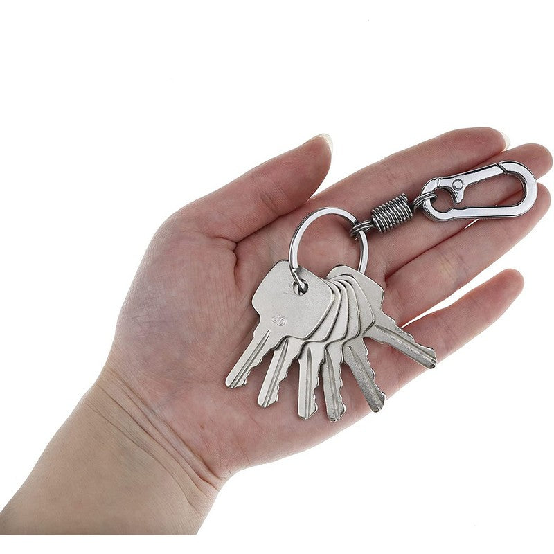 6 Keys Ignition Keys with Key Chain #AR51481 Fit for John Deere Equipment