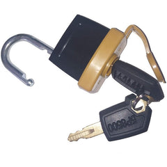 Padlock 246-2641 & Key 5P8500 for Caterpillar 725 730 735 740 D250E D300E 730 740 AP-1000D AP-1050B 385C 5080 5090B G3508 G3512 G3516 3406C 3412 3508 3508B 3512 3512B
