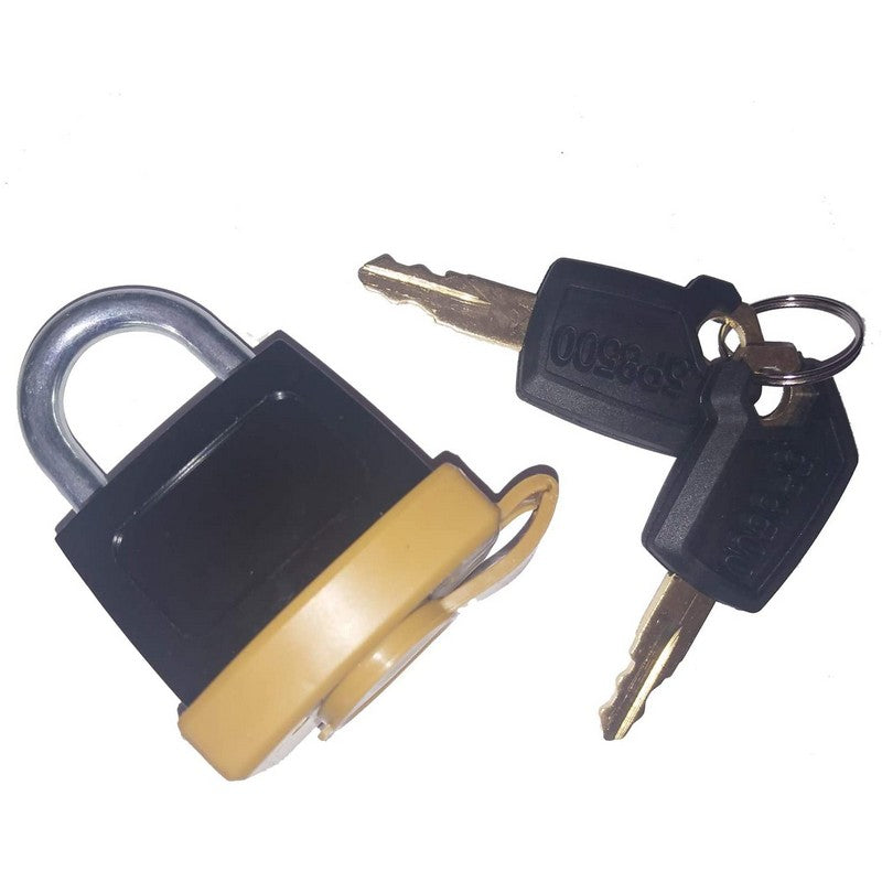 Padlock 246-2641 & Key 5P8500 for Caterpillar 725 730 735 740 D250E D300E 730 740 AP-1000D AP-1050B 385C 5080 5090B G3508 G3512 G3516 3406C 3412 3508 3508B 3512 3512B