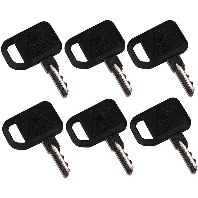 Ignition Keys AUC12681  for  John Deere Gator Zero Turn Mower Quik-Trak Mowers (6)