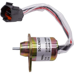 12V Fuel Stop Solenoid Y119233-77932 for Takeuchi Mini Excavator