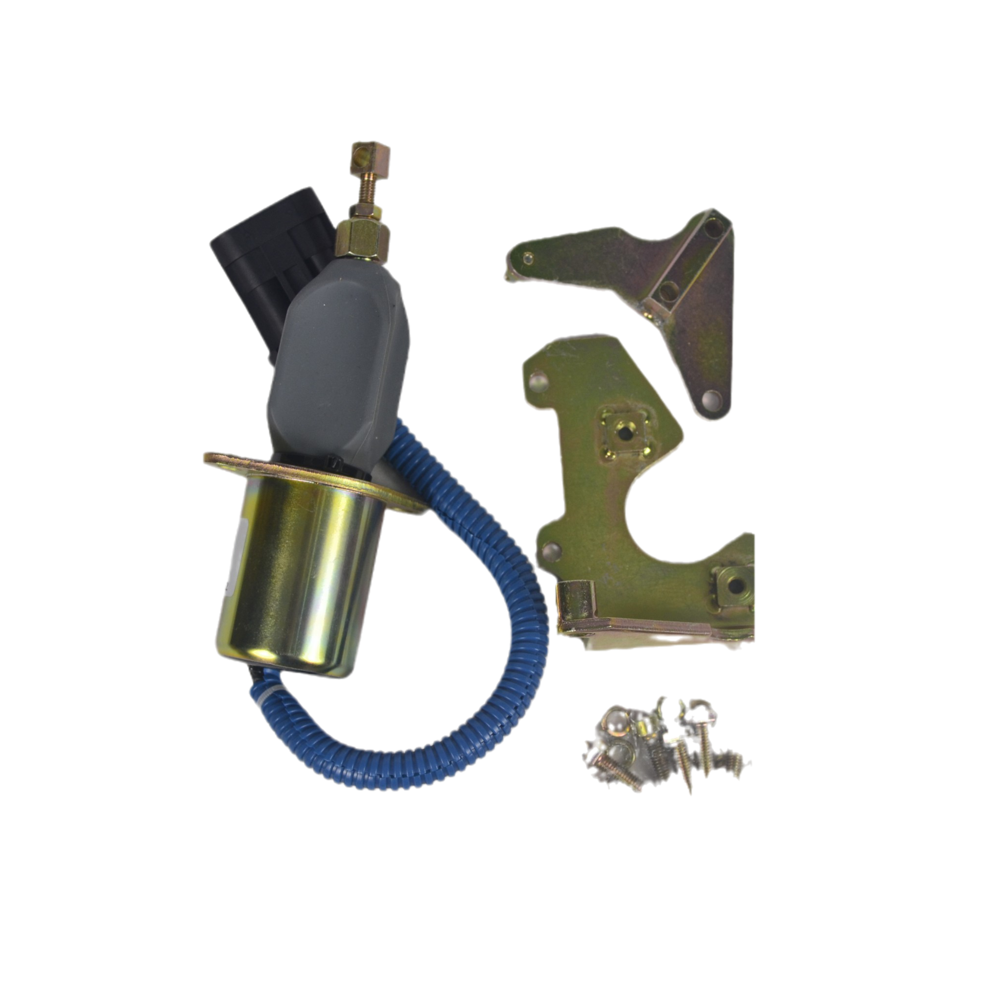 Stop solenoid 3923201 3800723 3931570 Solenoid 12V SA-4981-12 WITH KITS - Buymachineryparts