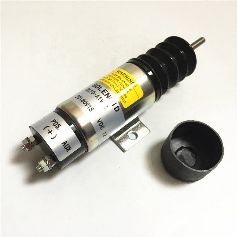 Speed Solenoid D610-B1V12 Fit for Kubota D905 Engine 12V Dual Coil Pull Solenoid 51745GT