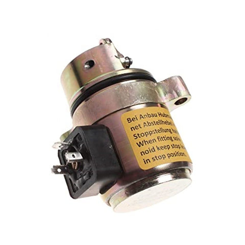 Manioiity 127973 17001506 1700-1506 Stop Solenoid 12V Compatible with Kubota Diesel Engine V2203 Compatible with Gehl Skid Steer Loader SL4625 4625SX 4625DX Manioiity 127973 17001506 1700-1506 Stop Solenoid 12V Compatible with Kubota Diesel Engine V2203 Compatible with Gehl Skid Steer Loader SL4625 4625SX 4625DX