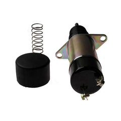 Diesel Shut Down Solenoid 1500-2171 1502-12A2U1B2S2 12V Fit for Woodward