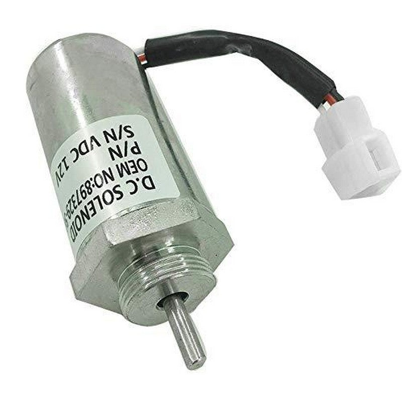Spare Part 897329-5680 EX55 12V Excavator Shutoff Solenoid