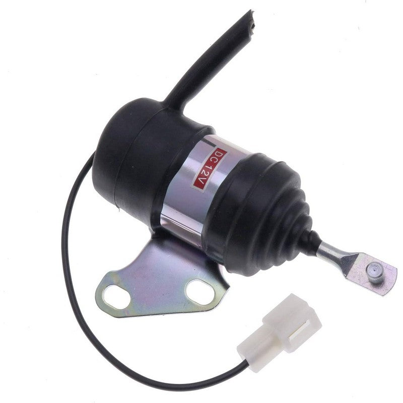 Fuel Shut Off Solenoid for Kubota BX2230D RTV900R RTV900T B7410D BX1500D BX1800D Z482 Z602 D722 Replace 16851-60014 16851-6010 16851-60011 16851-60013 052600-4531 16851-60012 052600-4530