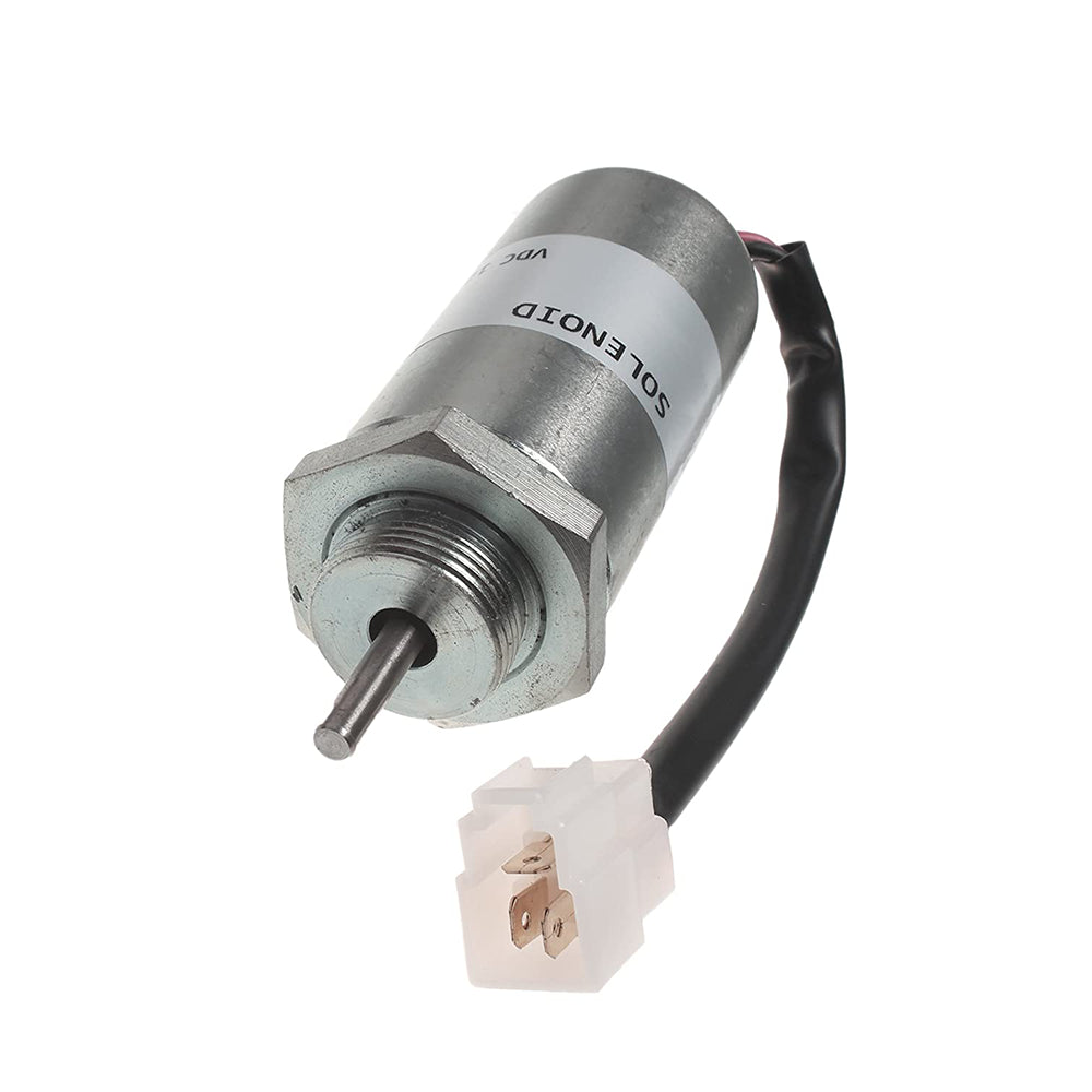12V Stop Solenoid 8973295680 MV1-81 for Hitachi Excavator EX35U EX27U EX50U Isuzu Engine 3LD1 3LD2 4LE1 3LB1 4LB1