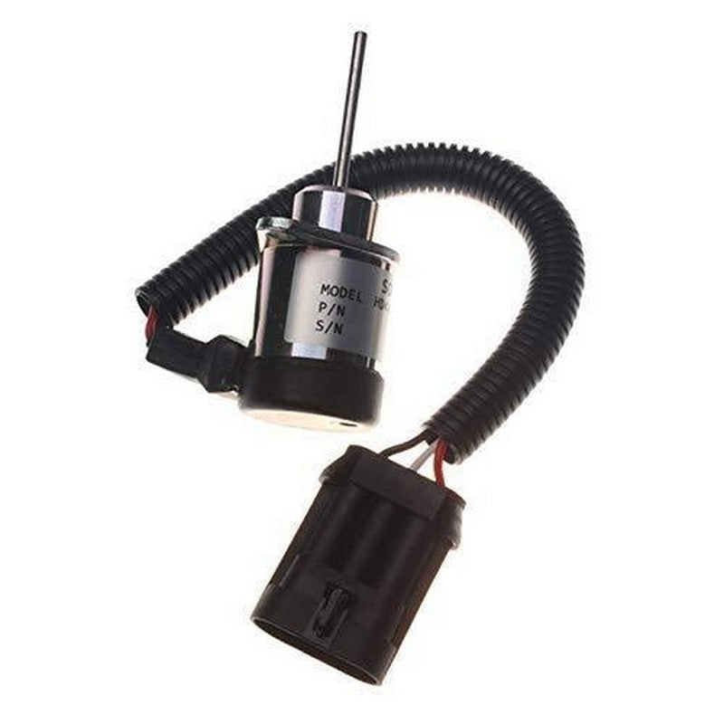 Fuel Shut Off Solenoid 6691498 for Bobcat Skid Steer S510 S530 T110 T140 T180 T190 S150 with 1 Year Warranty
