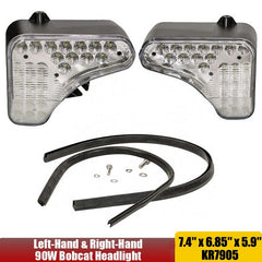LED Light Kit 7138040 7138041 6670284 Fit for Bobcat A770 S450 S510 S530 S550 S570 S590 S595 S630 S650 S740 S750 S770 S850 T450 T550 T590 T630 T650 T750 T770 T870