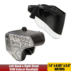 Complete LED Light Kit 7251341 7251340 9829523 Fit for Bobcat Loader A770 S450 S510 S530 S550 S570 S590 S595 S630 S650 S740 S750 S770 S850 T450 T550 T590 T630 T650 T750 T770 T870