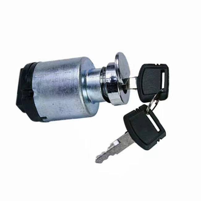 Ignition Switch 4477373 With 2 Keys for Hitachi John Deere Excavators - Buymachineryparts