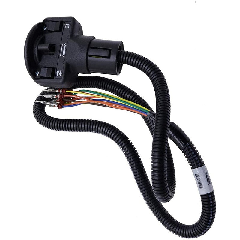 Left Auxiliary Four-Switch Handle 6680419 Compatible with Bobcat Loaders 751 753 763 773 863 864 873 883 963 S100 S130 S150 S160 S175 S185 S205 S220 S250 T110 T140 T180 T190 T200 T250 T300