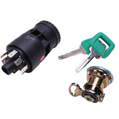 Ignition Switch Lock Kit 11006988 Fit for Volvo L50C L50D L50E L60E L70B L70C L70D L70E L90B L90C L90D L90E L110E L120B L120C L120D L120E L150 L150C L150D L150E L180 L180C L180D