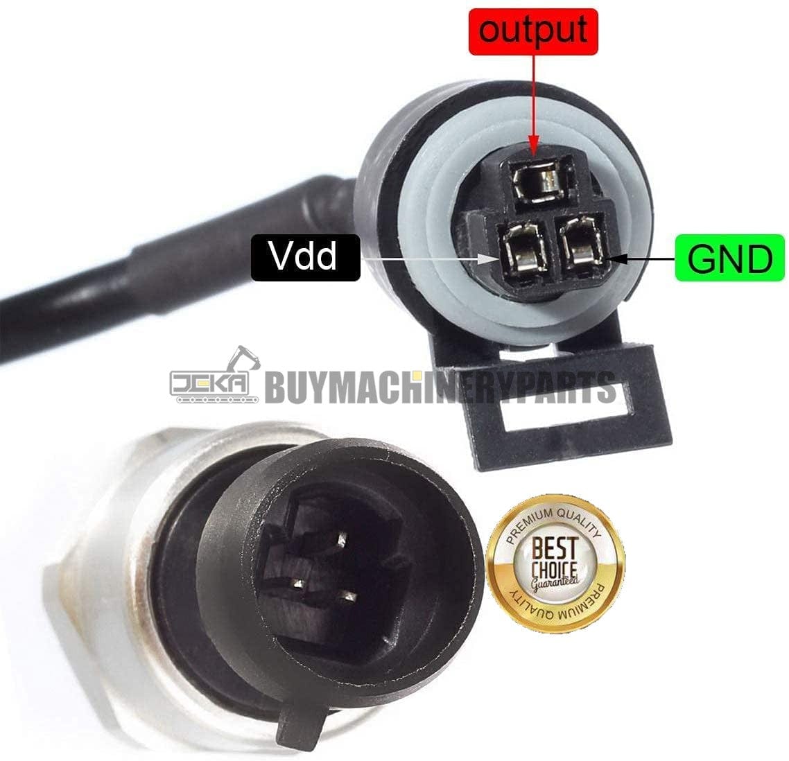 Pressure Transducer Sender Sensor 100psi 5v 1/8-27npt
