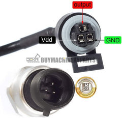 Pressure Transducer Sender Sensor 100psi 5v 1/8-27npt
