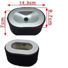 Air Filter 186F-07100 for Kipor Kama Yanmar KM186FA KM186F L75 L90 L100 Diesel Generator Parts