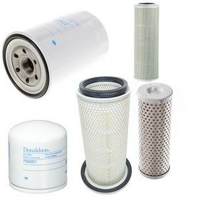 Air & Fuel & Oil & Hydraulic Filter for Isuzu Engine 4BD1 Hitachi Excavator EX100-2 EX100-3