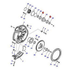Bearing 06302-32021 for Komatsu Bulldozer D275A-5R D275A-5 D275AX-5 - Buymachineryparts
