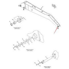 Boom Stick Bushing 240-2917 for Caterpillar CAT Excavator 320C 320D M325C M330D - Buymachineryparts