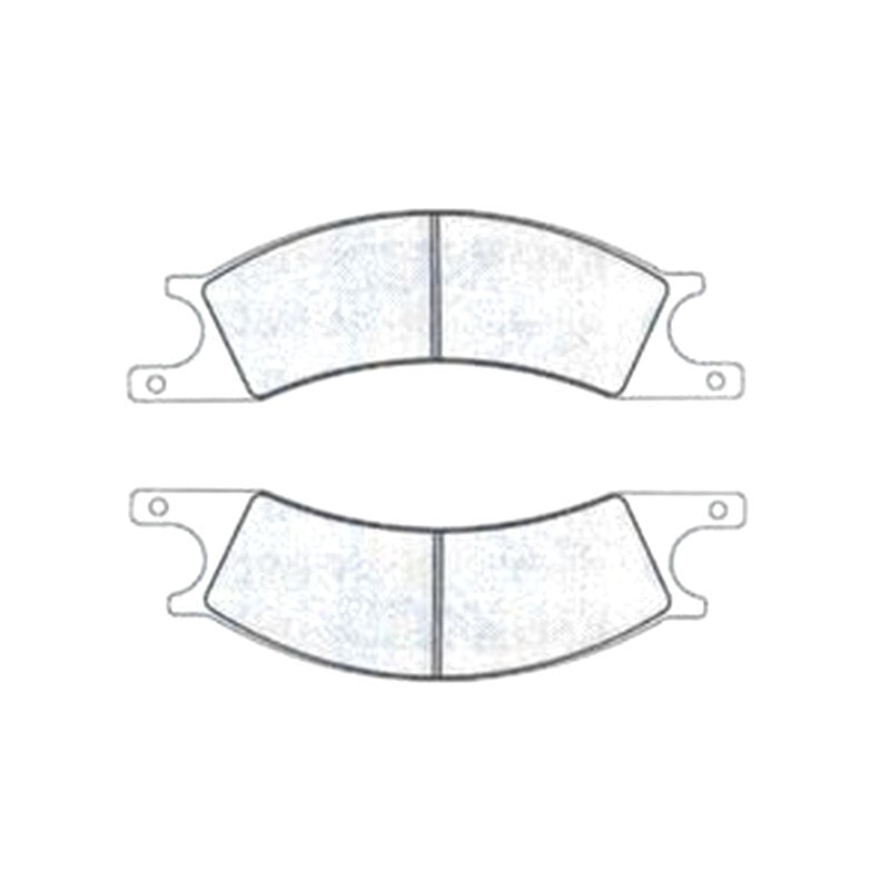 2 PCS Brake Pad 385-10-178472 for Komatsu Wheel Loader 530 530B 530-1 530B-1