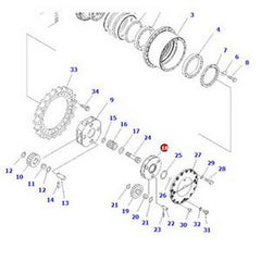 Carrier 208-27-71160 for Komatsu Excavator PC400LC-8 PC400-8 PC450-8 PC490-10 - Buymachineryparts