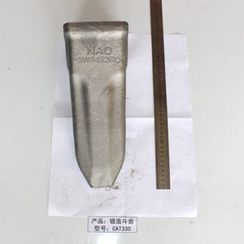 For Caterpillar Excavator CAT 225 229 235 325 330 E300 E300B Forging Bucket Tooth Tips-long 9W-8452
