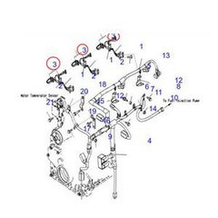 Clip 6754-81-9230 6754819230 for Komatsu Excavator PC200LL-8 PC220LC-8 PW220-7E0 PC240LC-10 - Buymachineryparts