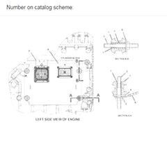 Control MTG GP-Engine Elek 249-5278 for Caterpillar CAT 345C 345D 349D 349D2 W345C C13 With Program