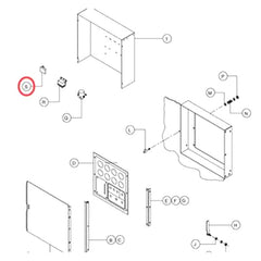 Coolant Level Alarm Module 36892370 for Ingersoll Rand Air Compressor XP750WCU XP825WCU HP675WCU HP750WCU HP935WCU XP1050WCU