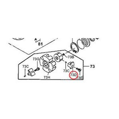 Coupling 4216947 TH111402 for John Deere Engine 6081 Excavator 330LCR 370C 892 892DLC 330CLC - Buymachineryparts