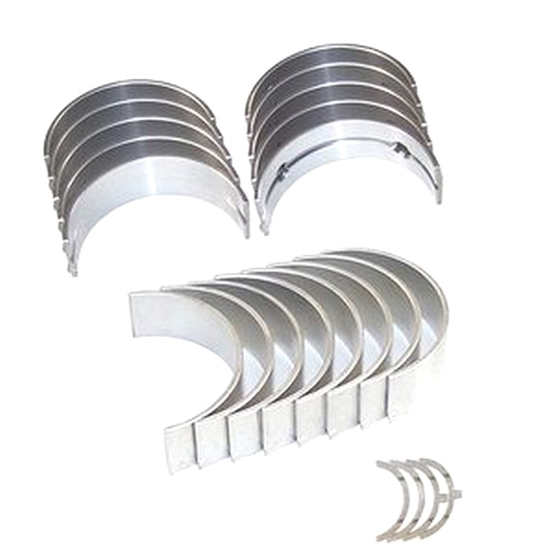 Crankshaft Bearing Set and Rod Bearing Set & Thrust Wahser Set for Yanmar 3TNA72 3TNA72L-UTBZ Engine