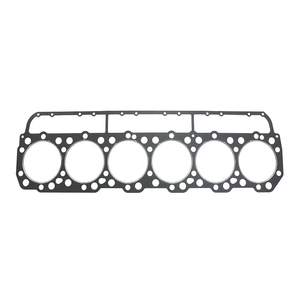 3406B Engine Gaskets 6-Piece Exhaust Manifold Gasket Set 1299452 For Caterpillar 3406B 3406C 980F 980G 980GII Heavy Equipment Engine Gaskets