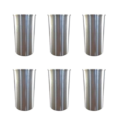 6 Pcs Cylinder Liner 04284602 for Deutz Engine BF6M2013C BF6M2012C TCD6L20122V