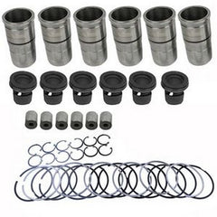 Cylinder Liner kit 21209650 for Volvo Engine D13F TAD1340VE TAD1343GE TAD1352GE TAD1355G Excavator EC380DL EC480DL