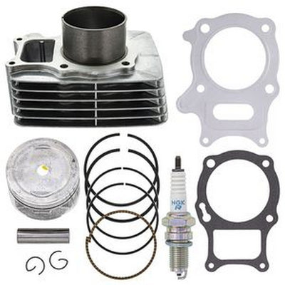 Cylinder Piston Gasket Kit for Honda Recon 250 TRX250 Sportrax 250 TRX250EX