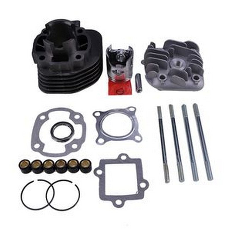 Cylinder Piston kit for Minarelli Engine 1E40QMB 2 Stroke 50cc Jog Zuma Vino Scooter Motorcycle