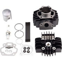 Cylinder Piston Ring Head Gasket Set Kit for Yamaha Trail Motorcycle PW50 PY50 QT50 MA50