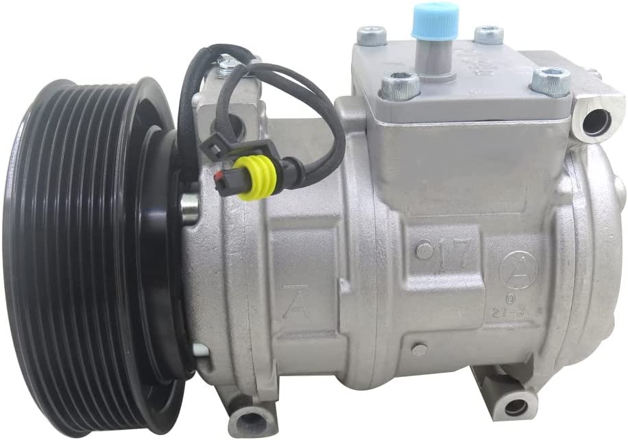 Denso 10PA17C A/C Compressor AH169875 for John Deere Tractor 5085 5410 6403 7610 7715 7800 7200 7400 8100 8200 8300 8330 9400 9100 9200 9220 9300 9320