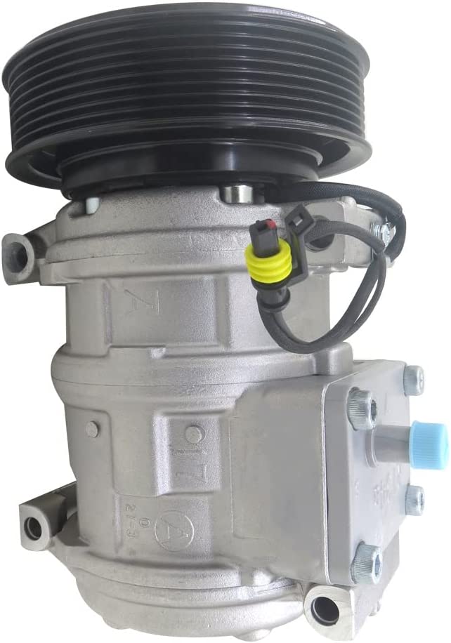 Denso 10PA17C A/C Compressor AH169875 for John Deere Tractor 5085 5410 6403 7610 7715 7800 7200 7400 8100 8200 8300 8330 9400 9100 9200 9220 9300 9320